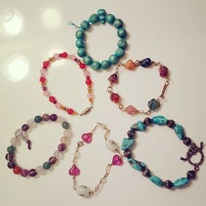 Bundle of 6 Bracelets